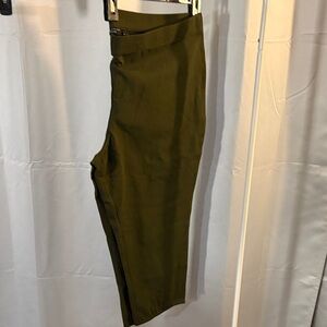 Susan Graver Weekend Olive Pants